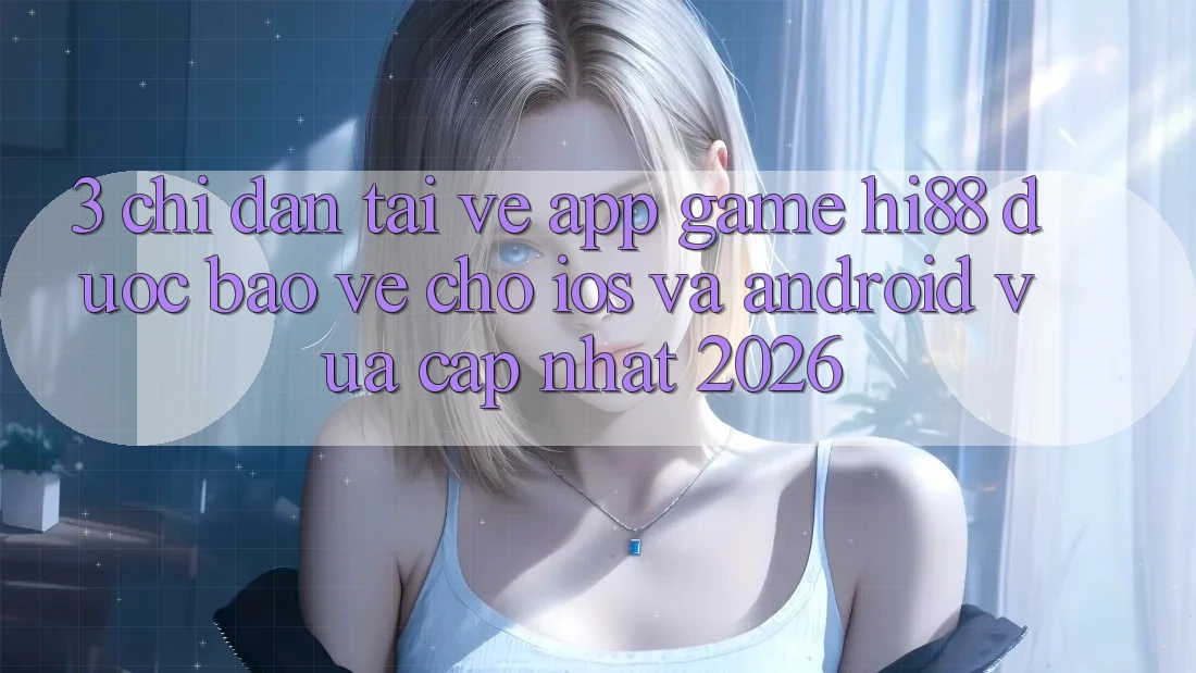 3. Chỉ dẫn Tải về App Game Hi88 Được bảo vệ Cho iOS Và Android Vừa cập nhật 2026