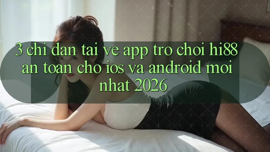 3. Chỉ dẫn Tải về App Trò chơi Hi88 An Toàn Cho iOS Và Android Mới Nhất 2026