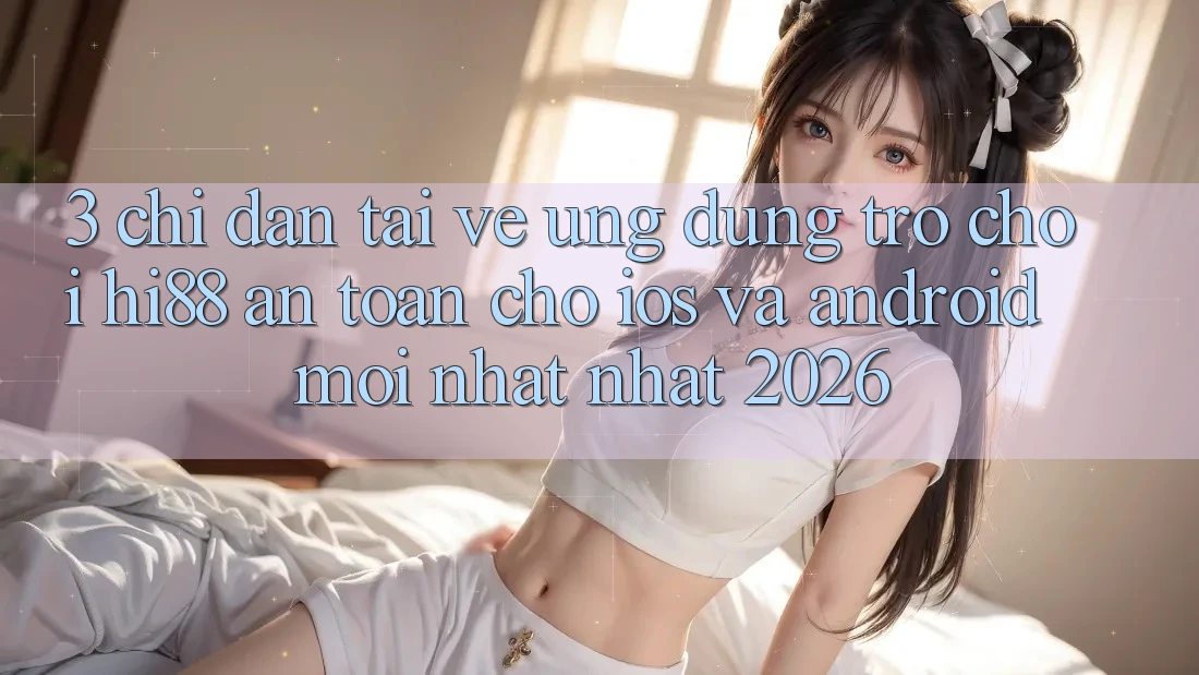 3. Chỉ dẫn Tải về Ứng dụng Trò chơi Hi88 An toàn Cho iOS Và Android Mới nhất Nhất 2026