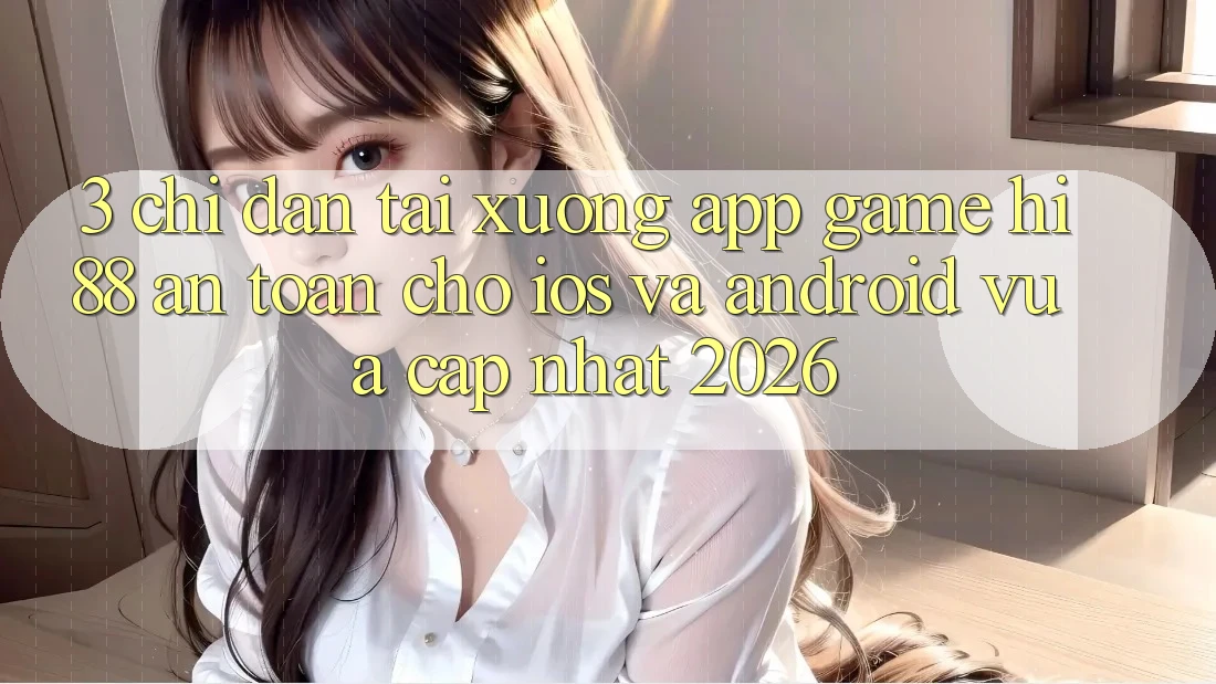 3. Chỉ dẫn Tải xuống App Game Hi88 An Toàn Cho iOS Và Android Vừa cập nhật 2026