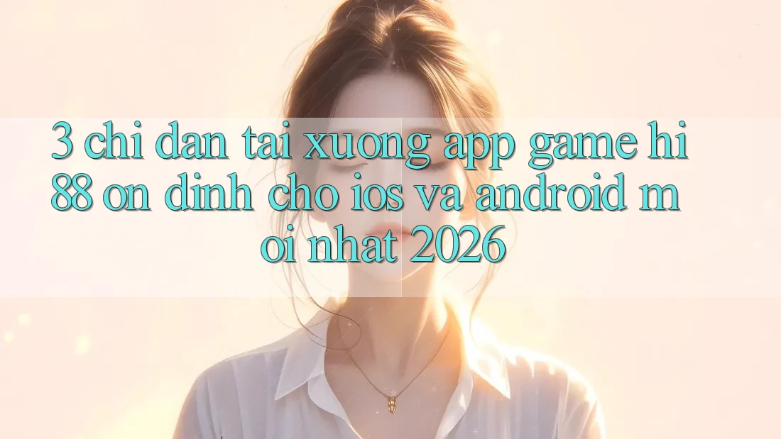 3. Chỉ dẫn Tải xuống App Game Hi88 Ổn định Cho iOS Và Android Mới Nhất 2026