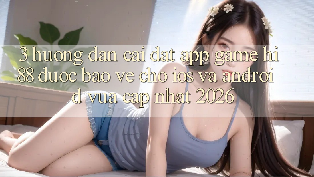3. Hướng dẫn Cài đặt App Game Hi88 Được bảo vệ Cho iOS Và Android Vừa cập nhật 2026