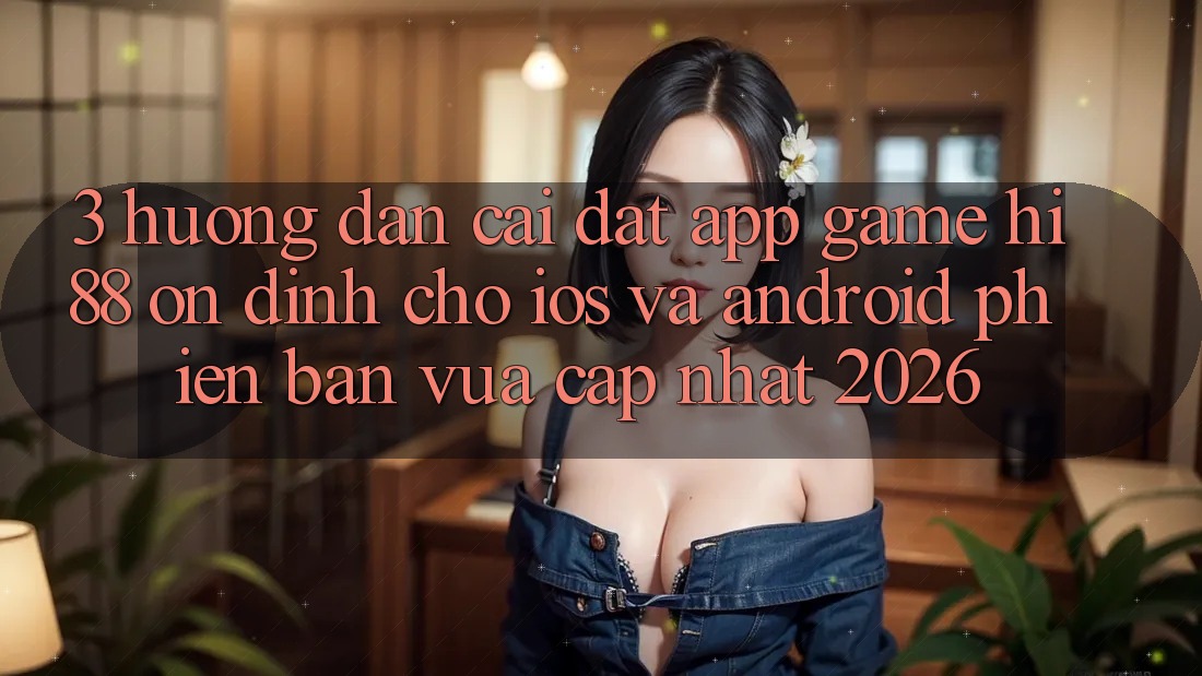 3. Hướng dẫn Cài đặt App Game Hi88 Ổn định Cho iOS Và Android Phiên bản vừa cập nhật 2026