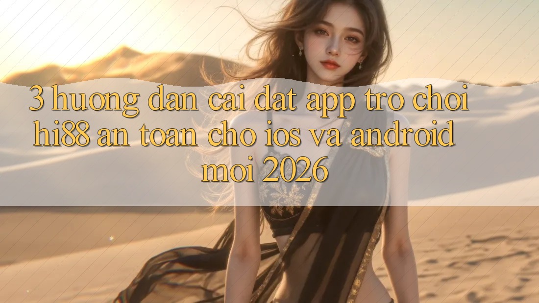 3. Hướng dẫn Cài đặt App Trò chơi Hi88 An Toàn Cho iOS Và Android Mới 2026