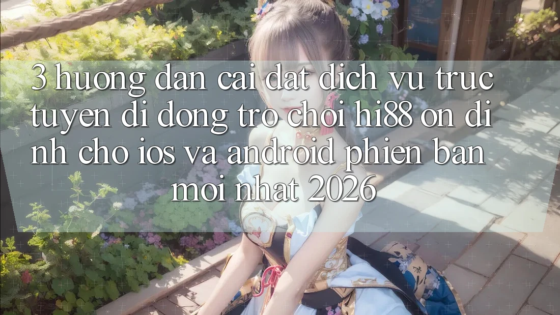 3. Hướng Dẫn Cài đặt Dịch vụ trực tuyến di động Trò chơi Hi88 Ổn định Cho iOS Và Android Phiên bản mới Nhất 2026 3. Hướng Dẫn Cài đặt Dịch vụ trực tuyến di động Trò chơi Hi88 Ổn định Cho iOS Và Android Phiên bản mới Nhất 2026