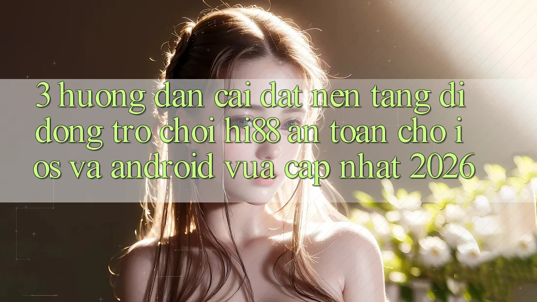 3. Hướng Dẫn Cài đặt Nền tảng di động Trò chơi Hi88 An Toàn Cho iOS Và Android Vừa cập nhật 2026