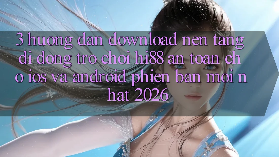 3. Hướng Dẫn Download Nền tảng di động Trò chơi Hi88 An Toàn Cho iOS Và Android Phiên bản mới Nhất 2026