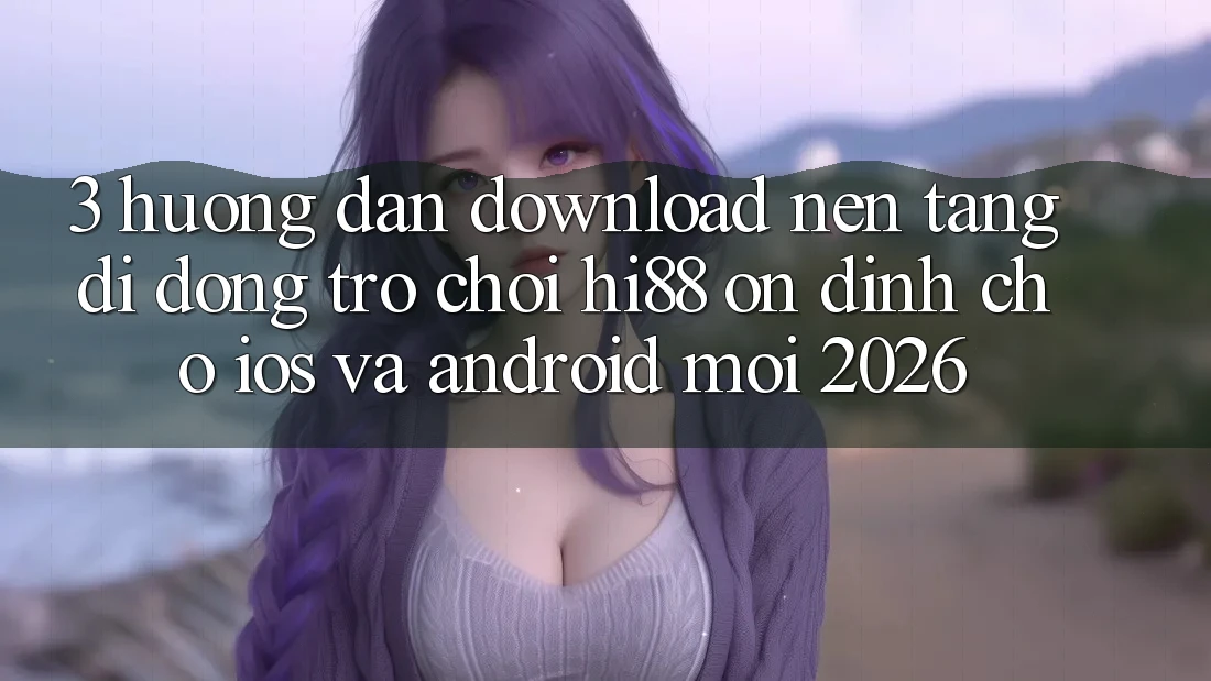3. Hướng Dẫn Download Nền tảng di động Trò chơi Hi88 Ổn định Cho iOS Và Android Mới 2026