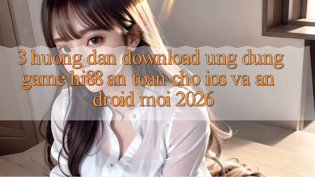 3. Hướng Dẫn Download Ứng dụng Game Hi88 An Toàn Cho iOS Và Android Mới 2026 3. Hướng Dẫn Download Ứng dụng Game Hi88 An Toàn Cho iOS Và Android Mới 2026