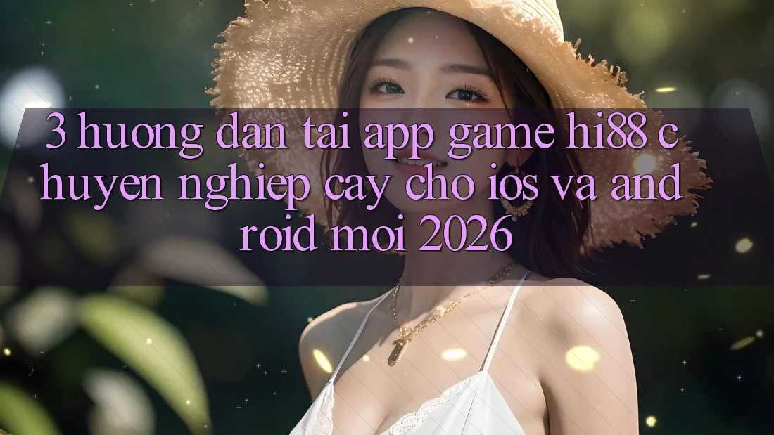 3. Hướng Dẫn Tải App Game Hi88 Chuyên nghiệp cậy Cho iOS Và Android Mới 2026