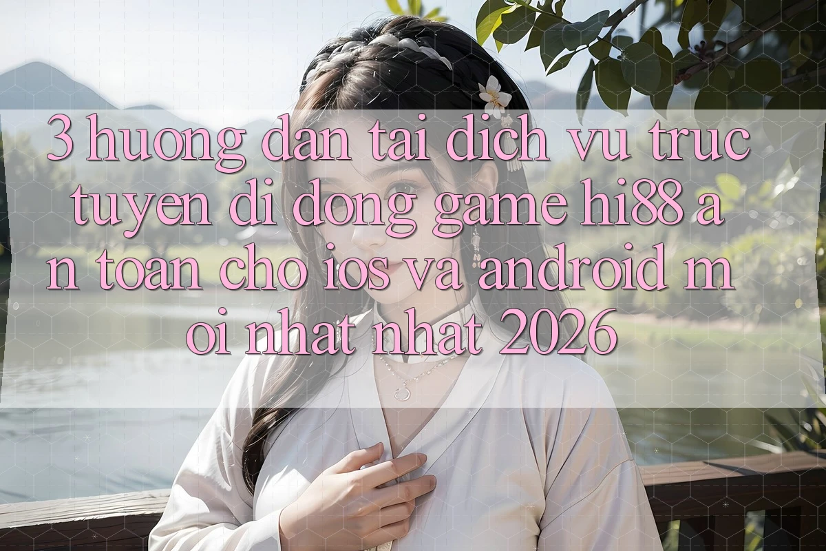 3. Hướng Dẫn Tải Dịch vụ trực tuyến di động Game Hi88 An Toàn Cho iOS Và Android Mới nhất Nhất 2026 3. Hướng Dẫn Tải Dịch vụ trực tuyến di động Game Hi88 An Toàn Cho iOS Và Android Mới nhất Nhất 2026