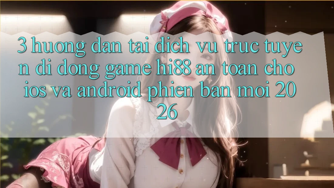 3. Hướng Dẫn Tải Dịch vụ trực tuyến di động Game Hi88 An Toàn Cho iOS Và Android Phiên bản mới 2026