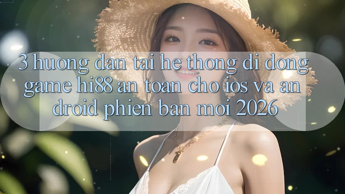 3. Hướng Dẫn Tải Hệ thống di động Game Hi88 An Toàn Cho iOS Và Android Phiên bản mới 2026
