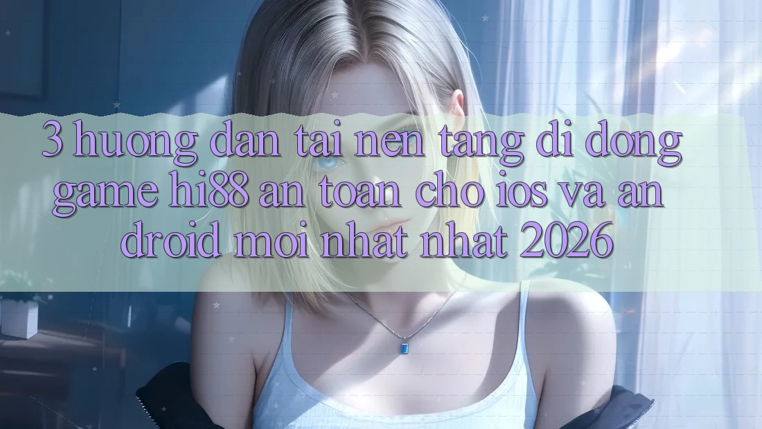 3. Hướng dẫn Tải Nền tảng di động Game Hi88 An Toàn Cho iOS Và Android Mới nhất Nhất 2026