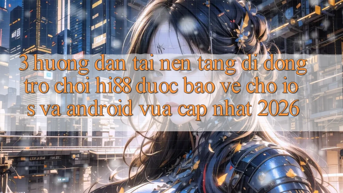 3. Hướng Dẫn Tải Nền tảng di động Trò chơi Hi88 Được bảo vệ Cho iOS Và Android Vừa cập nhật 2026