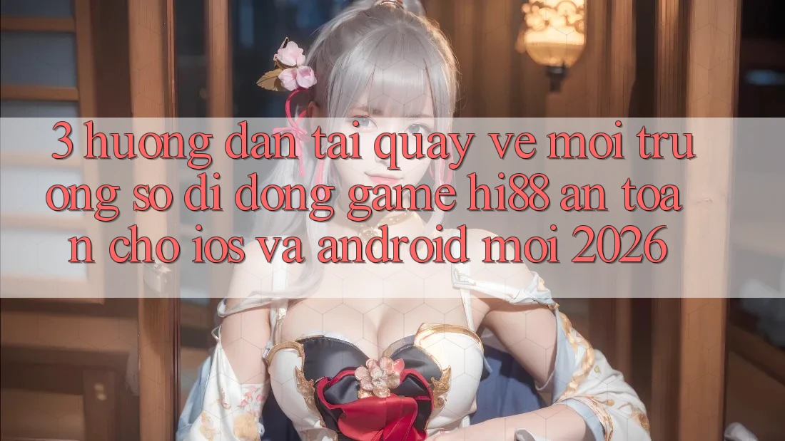 3. Hướng Dẫn Tải quay về Môi trường số di động Game Hi88 An Toàn Cho iOS Và Android Mới 2026