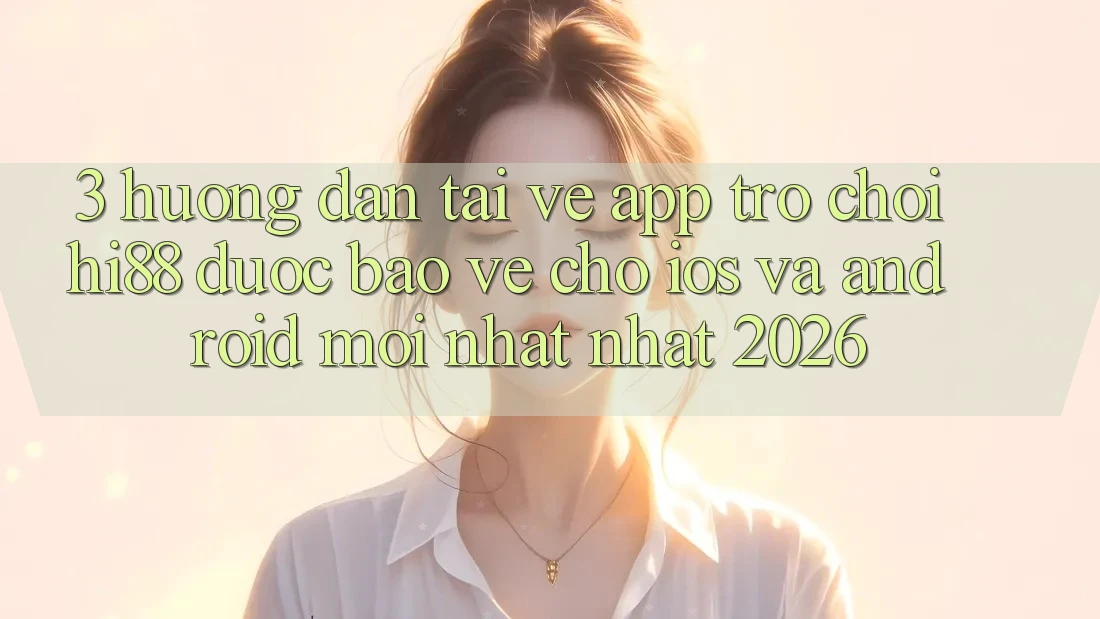 3. Hướng Dẫn Tải về App Trò chơi Hi88 Được bảo vệ Cho iOS Và Android Mới nhất Nhất 2026