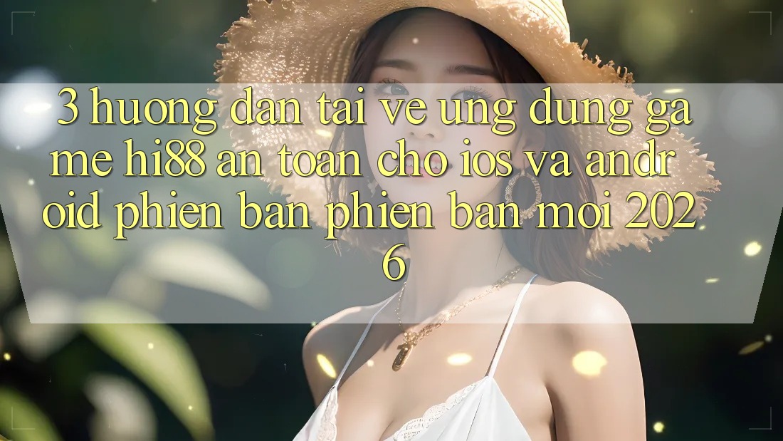 3. Hướng Dẫn Tải về Ứng dụng Game Hi88 An Toàn Cho iOS Và Android Phiên bản phiên bản mới 2026