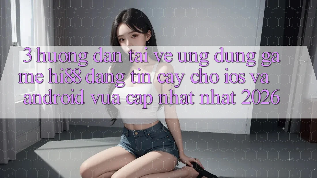3. Hướng Dẫn Tải về Ứng dụng Game Hi88 Đáng tin cậy Cho iOS Và Android Vừa cập nhật Nhất 2026