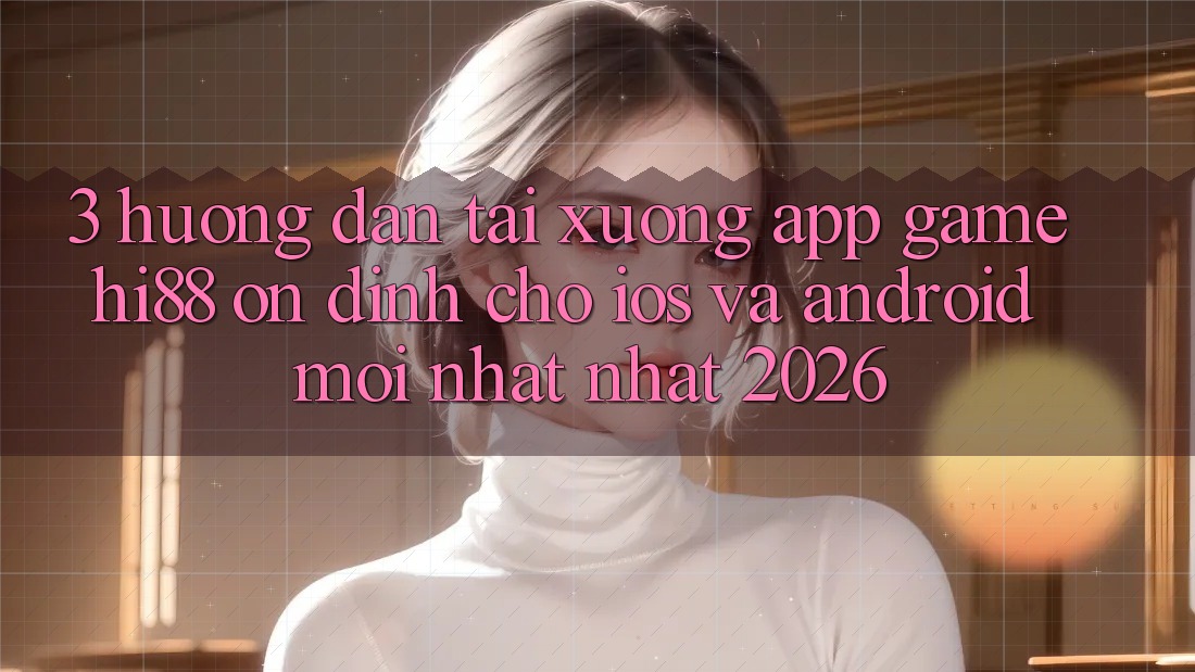 3. Hướng Dẫn Tải xuống App Game Hi88 Ổn định Cho iOS Và Android Mới nhất Nhất 2026
