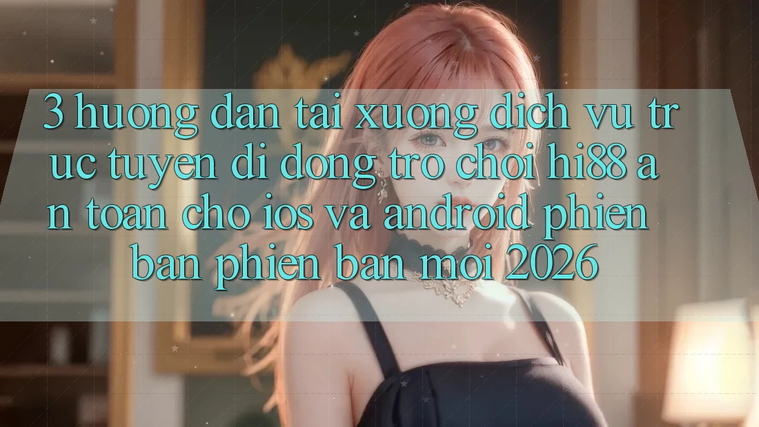 3. Hướng Dẫn Tải xuống Dịch vụ trực tuyến di động Trò chơi Hi88 An Toàn Cho iOS Và Android Phiên bản phiên bản mới 2026 3. Hướng Dẫn Tải xuống Dịch vụ trực tuyến di động Trò chơi Hi88 An Toàn Cho iOS Và Android Phiên bản phiên bản mới 2026
