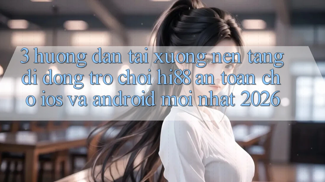 3. Hướng Dẫn Tải xuống Nền tảng di động Trò chơi Hi88 An Toàn Cho iOS Và Android Mới Nhất 2026 3. Hướng Dẫn Tải xuống Nền tảng di động Trò chơi Hi88 An Toàn Cho iOS Và Android Mới Nhất 2026