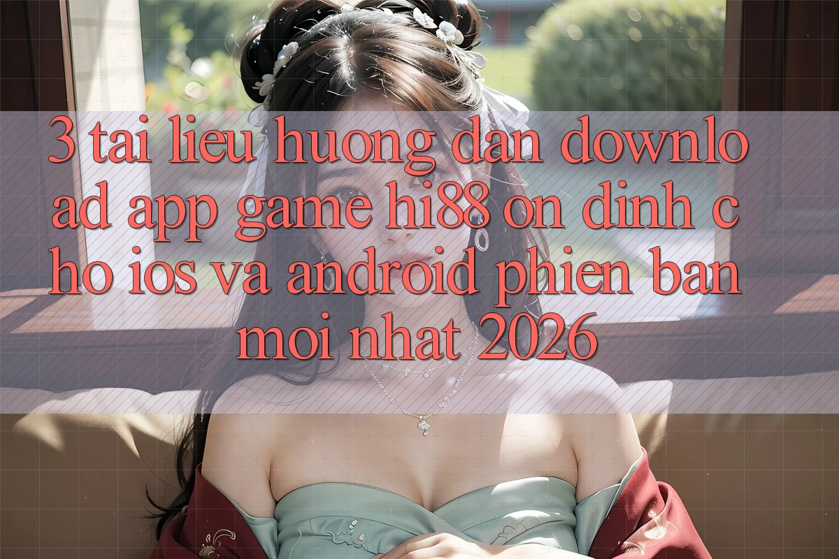 3. Tài liệu hướng dẫn Download App Game Hi88 Ổn định Cho iOS Và Android Phiên bản mới nhất 2026