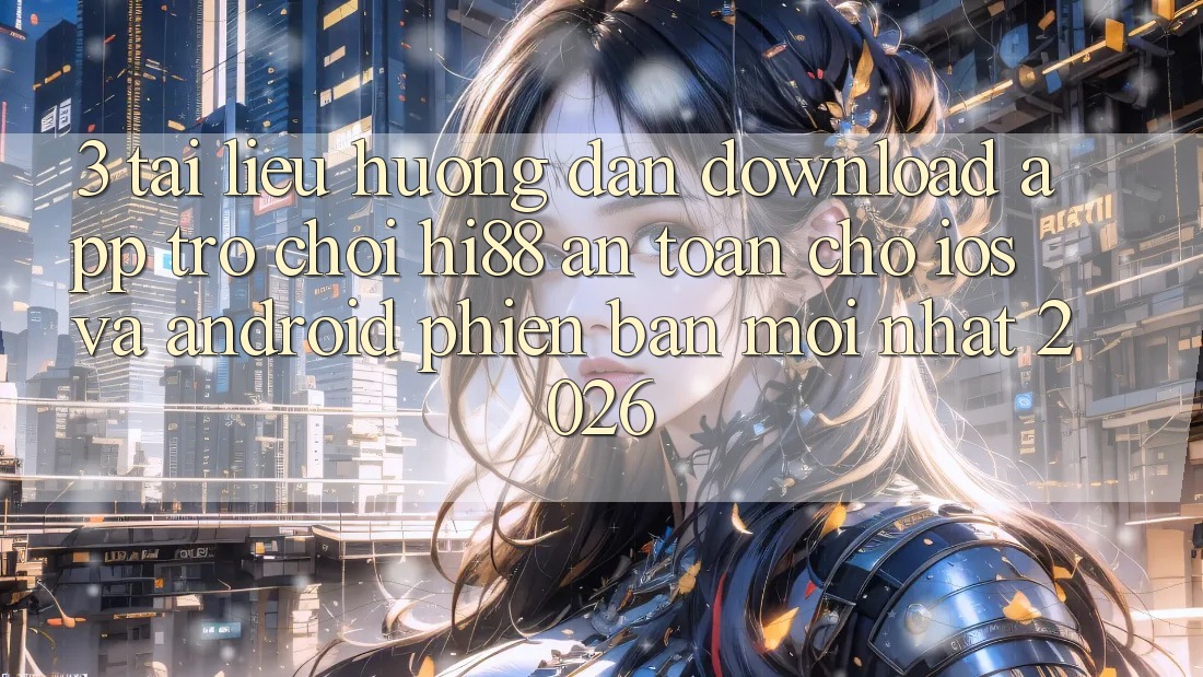 3. Tài liệu hướng dẫn Download App Trò chơi Hi88 An Toàn Cho iOS Và Android Phiên bản mới Nhất 2026