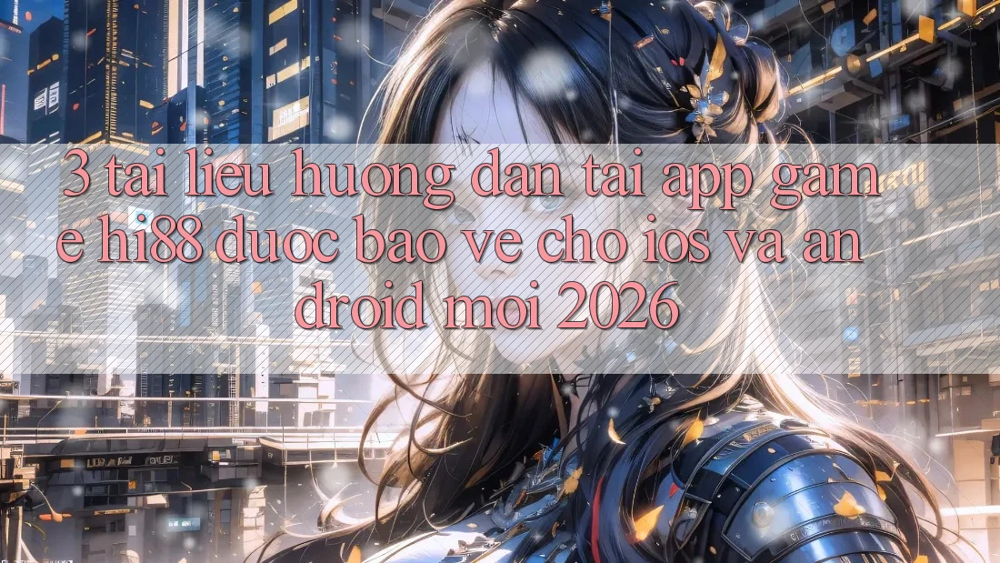3. Tài liệu hướng dẫn Tải App Game Hi88 Được bảo vệ Cho iOS Và Android Mới 2026 3. Tài liệu hướng dẫn Tải App Game Hi88 Được bảo vệ Cho iOS Và Android Mới 2026