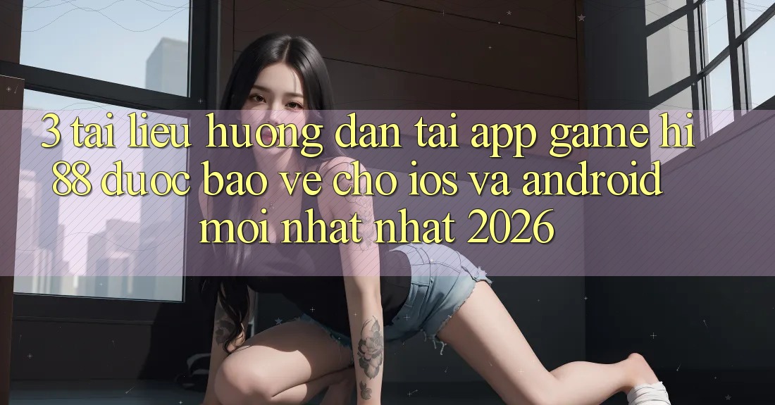 3. Tài liệu hướng dẫn Tải App Game Hi88 Được bảo vệ Cho iOS Và Android Mới nhất Nhất 2026