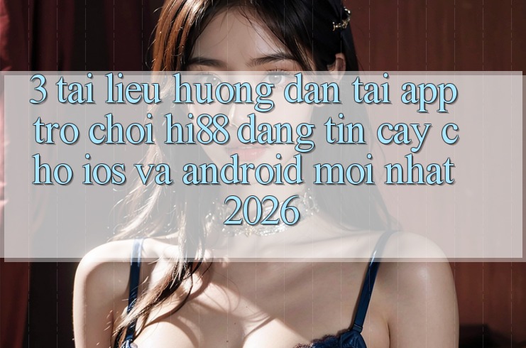 3. Tài liệu hướng dẫn Tải App Trò chơi Hi88 Đáng tin cậy Cho iOS Và Android Mới Nhất 2026