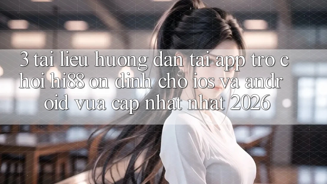 3. Tài liệu hướng dẫn Tải App Trò chơi Hi88 Ổn định Cho iOS Và Android Vừa cập nhật Nhất 2026