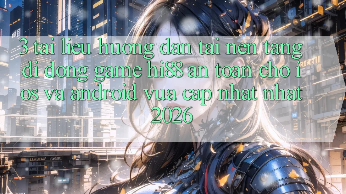 3. Tài liệu hướng dẫn Tải Nền tảng di động Game Hi88 An Toàn Cho iOS Và Android Vừa cập nhật Nhất 2026