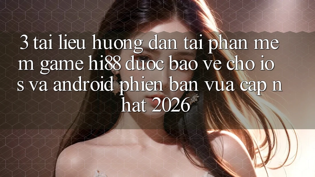 3. Tài liệu hướng dẫn Tải Phần mềm Game Hi88 Được bảo vệ Cho iOS Và Android Phiên bản vừa cập nhật 2026