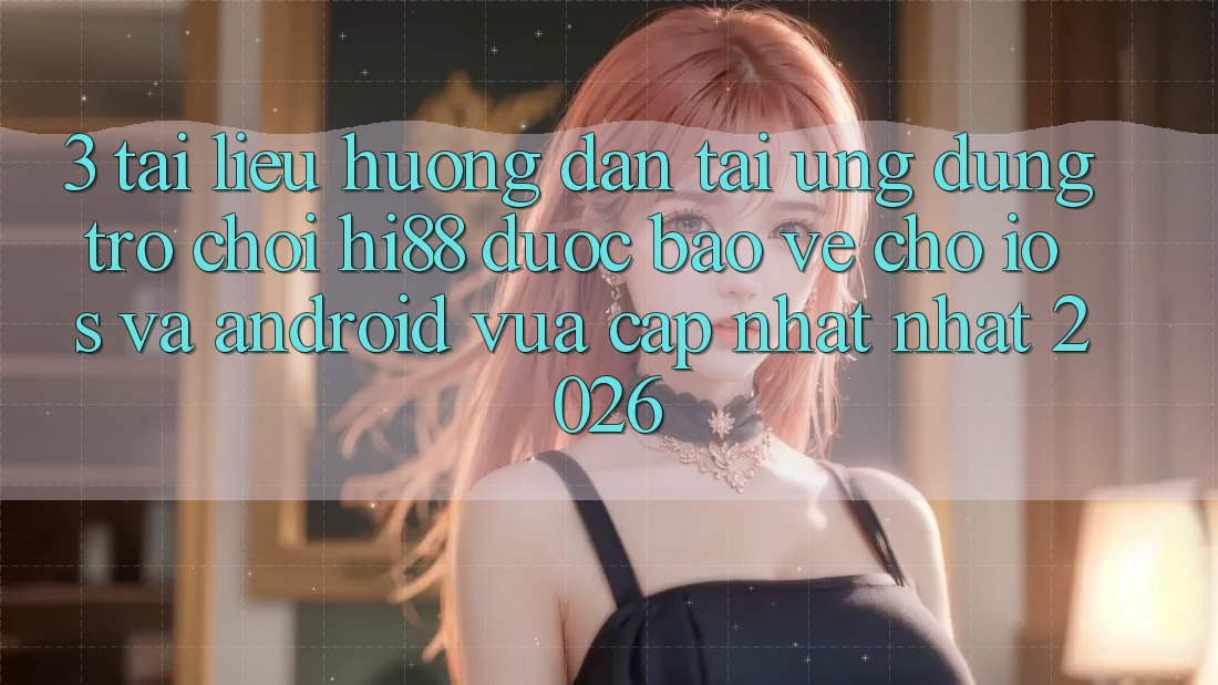 3. Tài liệu hướng dẫn Tải Ứng dụng Trò chơi Hi88 Được bảo vệ Cho iOS Và Android Vừa cập nhật Nhất 2026