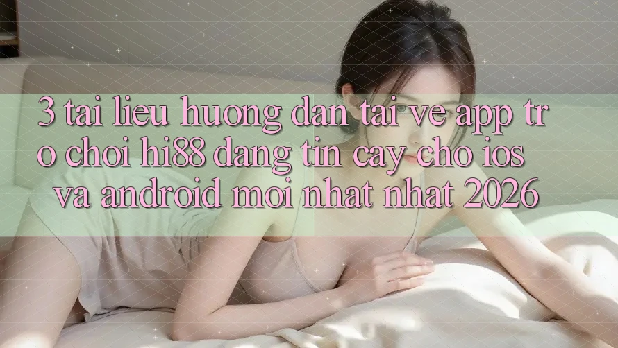 3. Tài liệu hướng dẫn Tải về App Trò chơi Hi88 Đáng tin cậy Cho iOS Và Android Mới nhất Nhất 2026