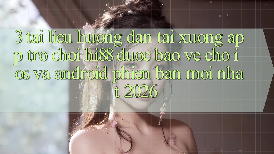 3. Tài liệu hướng dẫn Tải xuống App Trò chơi Hi88 Được bảo vệ Cho iOS Và Android Phiên bản mới nhất 2026 3. Tài liệu hướng dẫn Tải xuống App Trò chơi Hi88 Được bảo vệ Cho iOS Và Android Phiên bản mới nhất 2026