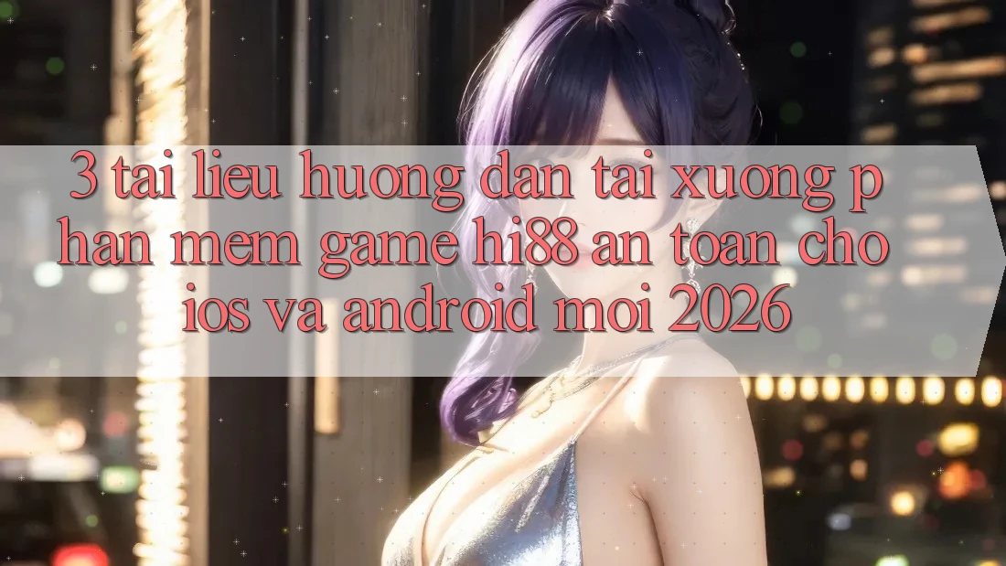 3. Tài liệu hướng dẫn Tải xuống Phần mềm Game Hi88 An Toàn Cho iOS Và Android Mới 2026 3. Tài liệu hướng dẫn Tải xuống Phần mềm Game Hi88 An Toàn Cho iOS Và Android Mới 2026
