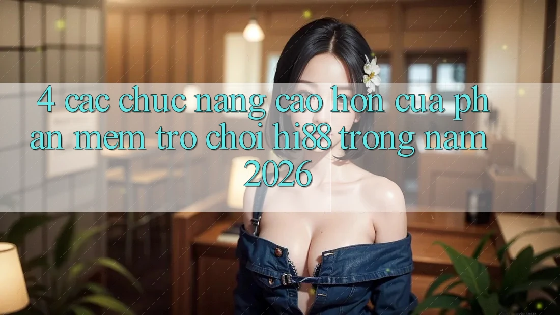 4. Các Chức năng Cao hơn Của Phần mềm Trò chơi Hi88 Trong Năm 2026