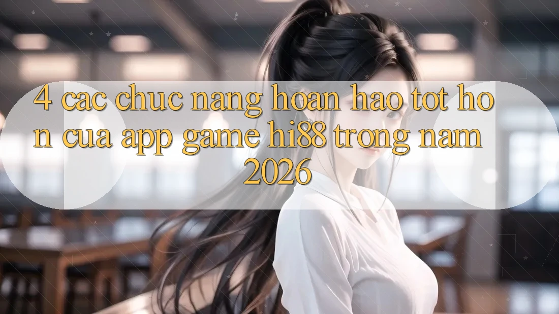 4. Các Chức năng Hoàn hảo tốt hơn Của App Game Hi88 Trong Năm 2026 4. Các Chức năng Hoàn hảo tốt hơn Của App Game Hi88 Trong Năm 2026