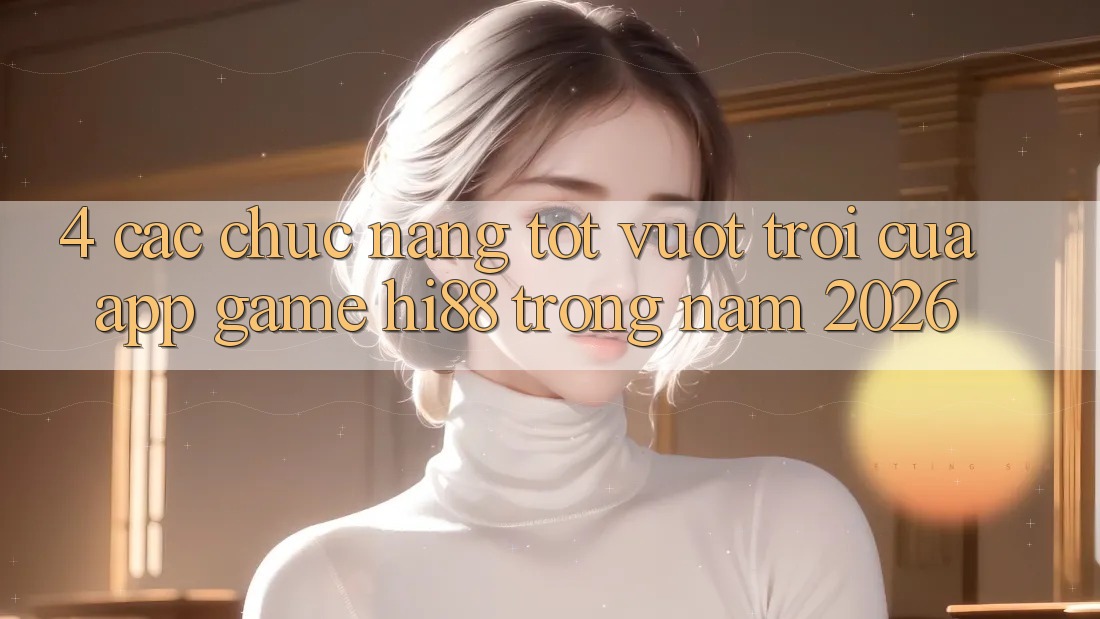 4. Các Chức năng Tốt vượt trội Của App Game Hi88 Trong Năm 2026 4. Các Chức năng Tốt vượt trội Của App Game Hi88 Trong Năm 2026