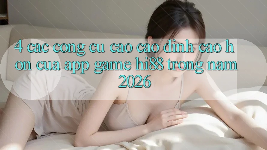 4. Các Công cụ Cao cao đỉnh cao hơn Của App Game Hi88 Trong Năm 2026