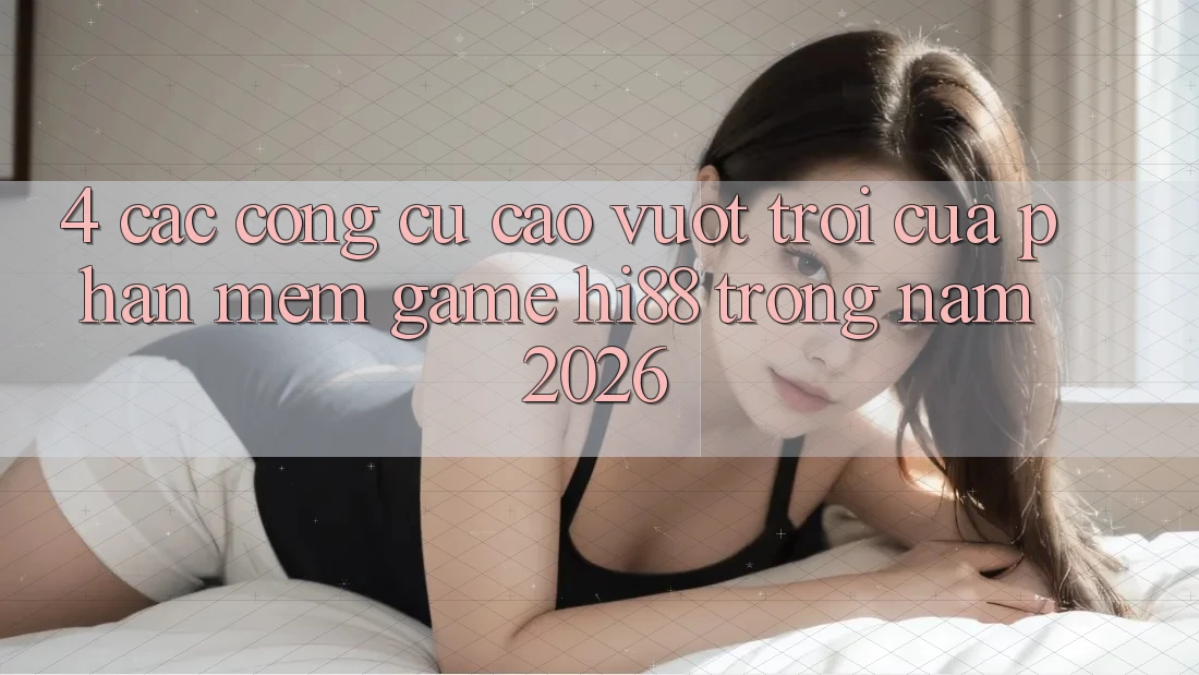 4. Các Công cụ Cao vượt trội Của Phần mềm Game Hi88 Trong Năm 2026 4. Các Công cụ Cao vượt trội Của Phần mềm Game Hi88 Trong Năm 2026