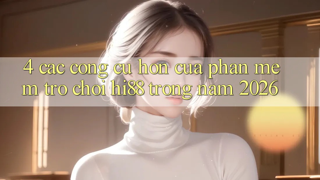 4. Các Công cụ Hơn Của Phần mềm Trò chơi Hi88 Trong Năm 2026 4. Các Công cụ Hơn Của Phần mềm Trò chơi Hi88 Trong Năm 2026