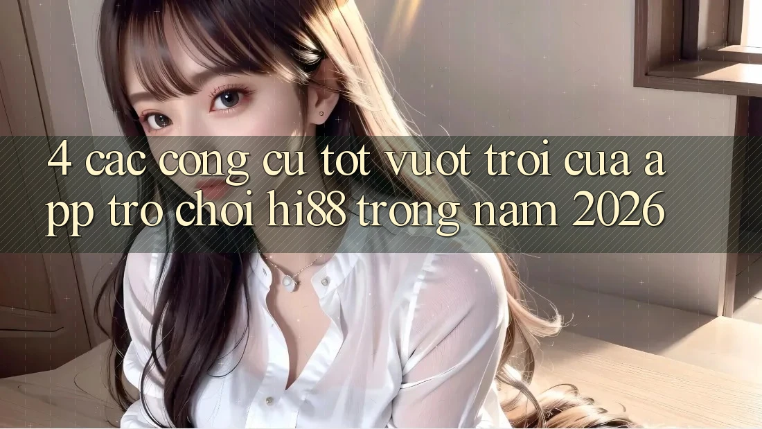 4. Các Công cụ Tốt vượt trội Của App Trò chơi Hi88 Trong Năm 2026