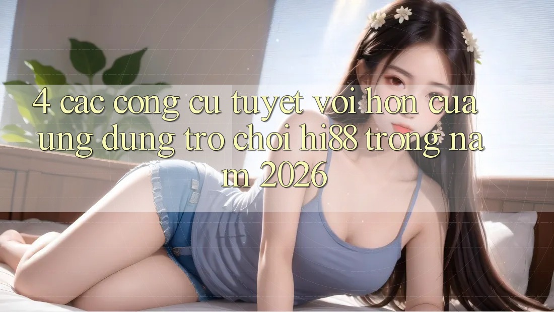 4. Các Công cụ Tuyệt vời hơn Của Ứng dụng Trò chơi Hi88 Trong Năm 2026