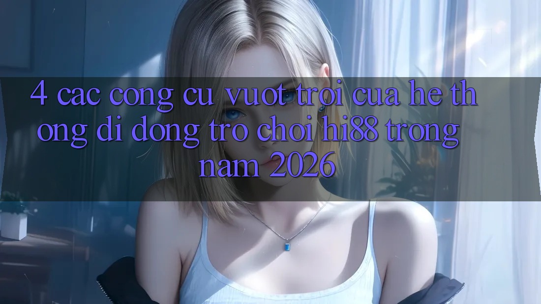 4. Các Công cụ Vượt trội Của Hệ thống di động Trò chơi Hi88 Trong Năm 2026