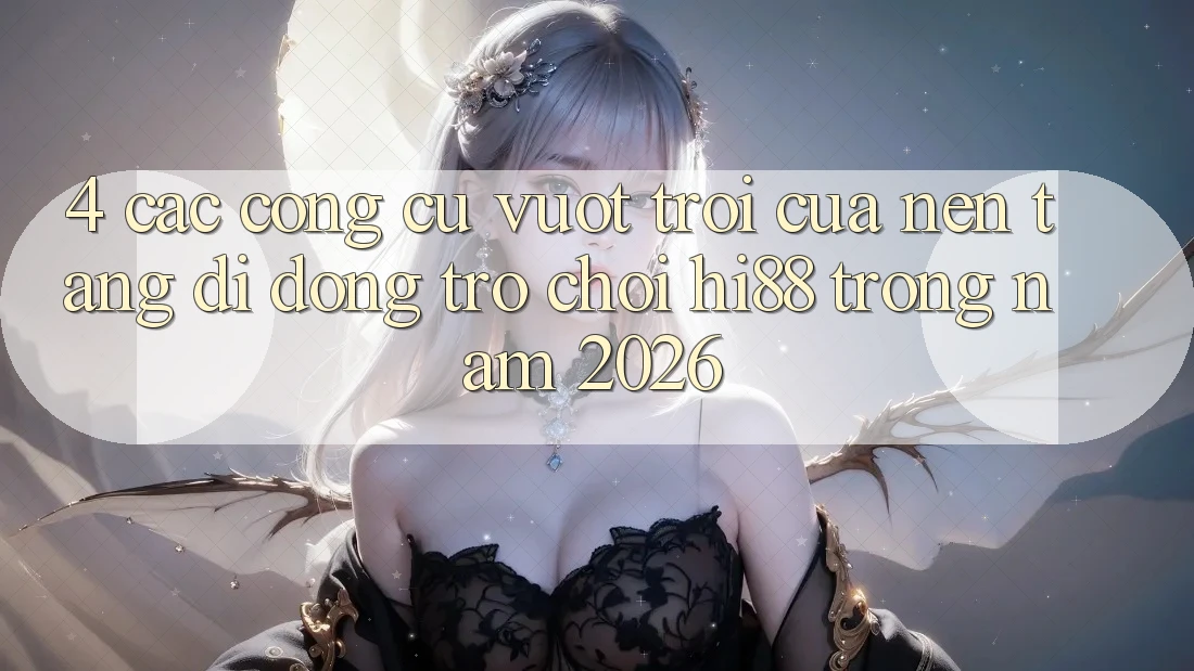 4. Các Công cụ Vượt Trội Của Nền tảng di động Trò chơi Hi88 Trong Năm 2026