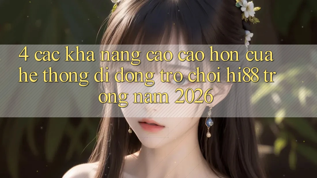 4. Các Khả năng Cao cao hơn Của Hệ thống di động Trò chơi Hi88 Trong Năm 2026
