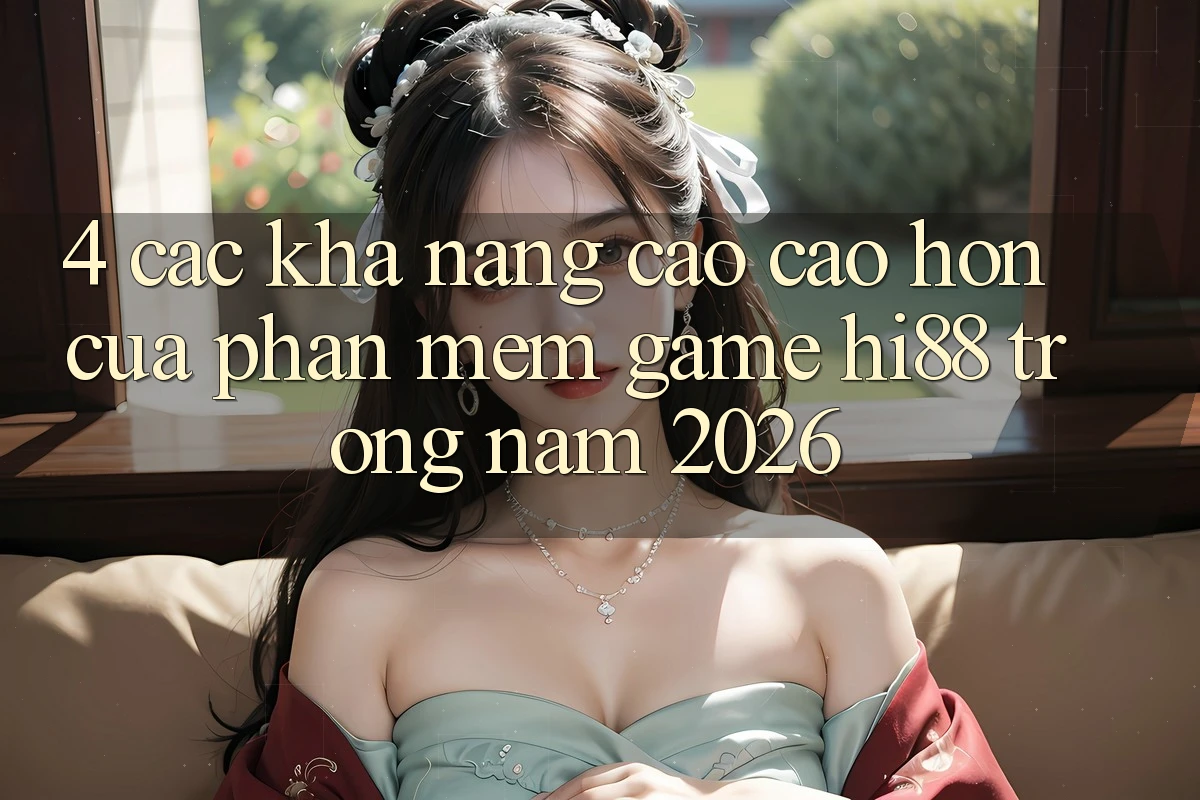 4. Các Khả năng Cao cao hơn Của Phần mềm Game Hi88 Trong Năm 2026